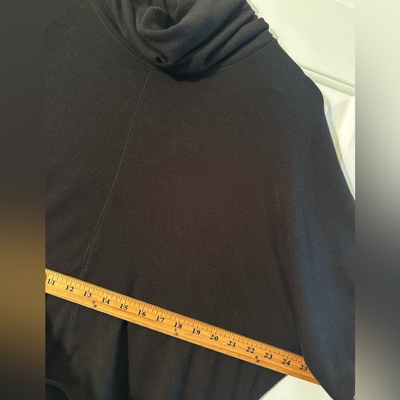 Alice + Olivia Stacey Bendet AIR SM Leather VTG Y2K BlK Short Sleeve Turtleneck - Picture 11 of 13